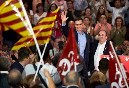 Pedro Sánchez y Miquel Iceta el pasado día 30. |  EFE