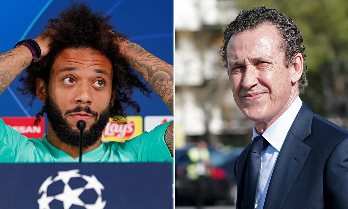 Marcelo Vieira y Jorge Valdano. |  LD