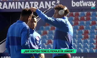 Así se quedó Junior cuando se enteró de que era el descartado del Barcelona