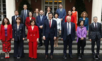 Pedro Sánchez y sus ministros I Moncloa