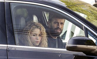 Shakira y piqué en su coche | Gtres