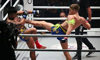 Imagen de un combate de Muay Thai celebrado en Manila (Filipinas) el pasado mes de agosto. |  Cordon Press