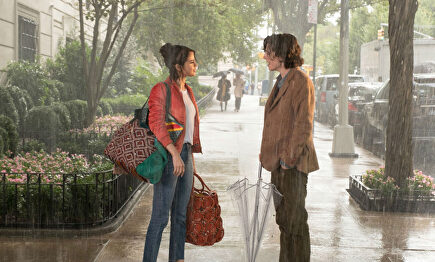 Imagen de la última película de Woody Allen, 'Días de lluvia en Nueva York'. |  Amazon Studios