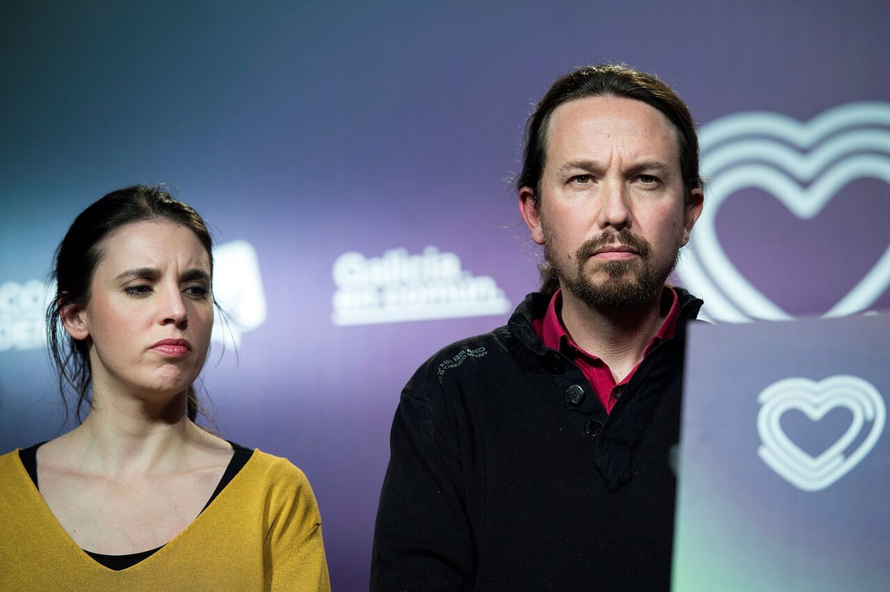 Irene Monterio y Pablo iglesias, el 10N. |  EFE