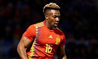 Adama Traoré, el sustituto del lesionado Rodrigo con España |  EFE