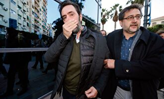 Miguel López, tras conocer el veredicto. |  EFE