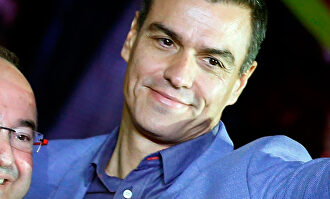 Iceta y Sánchez, en un acto reciente |  EFE