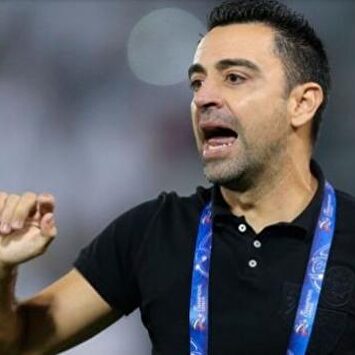 Xavi con el Al Sadd. | EFE