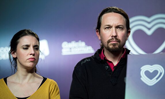 Pablo Iglesias e Irene Montero. | EFE