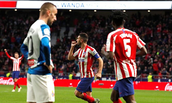 Koke sentenció en el descuento. |  EFE