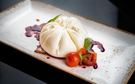 Uno de los platos de Isaac Fernández. |  Restaurante Sandó