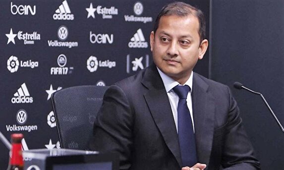 Anil Murthy, presidente del Valencia. | EFE