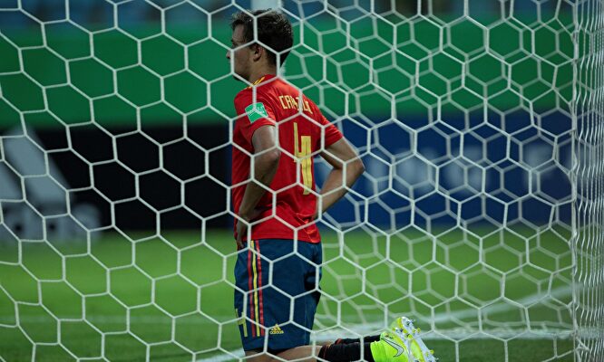 Dura goleada para los pupilos de David Gordo |  EFE