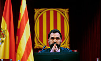 El presidente del Parlamento catalán, Roger Torrent | EFE