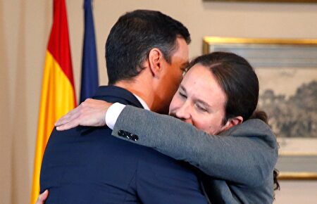 Sanchez e Iglesias acuerdan un Gobierno de coalición