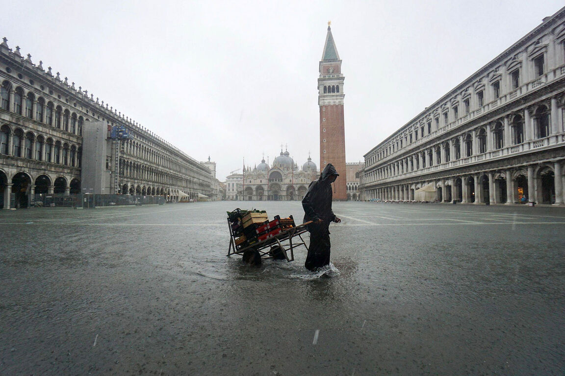 Iglesia - Seguro que has visto Venecia inundada ¿Pero la conoces sin agua? Inundaciones-venecia-noviembre-2019-7