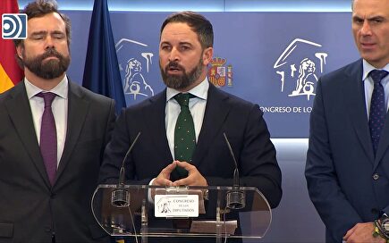 Santiago Abascal pide la dimisión de Sánchez por cometer un "fraude electoral"