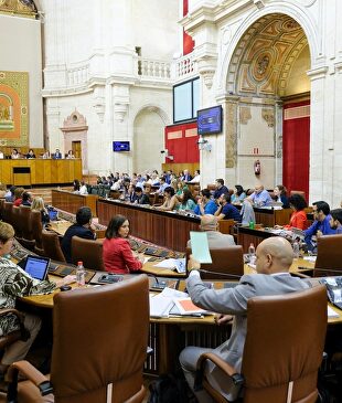 Pleno del Parlamento andaluz | Europa Press