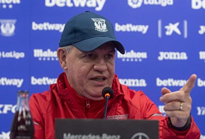 Javier Aguirre, en su presentación con el Leganés. |  EFE/Archivo
