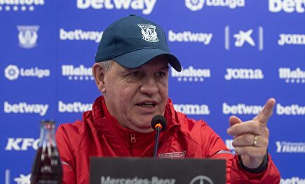 Javier Aguirre, en su presentación con el Leganés. |  EFE/Archivo