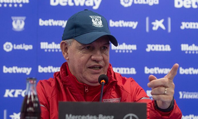 Javier Aguirre, en su presentación con el Leganés. |  EFE/Archivo
