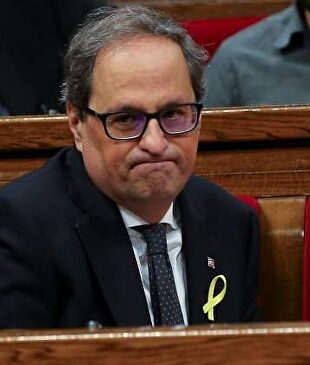 El presidente del Gobierno regional de Cataluña, Quim Torra |  EFE