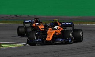 Carlos Sainz acabó tercero en Interlagos. |  Cordon Press