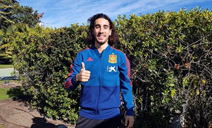 Cucurella, el elegido por Luis Enrique para sustituir a Gayá | EFE