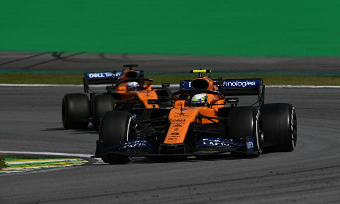 Carlos Sainz acabó tercero en Interlagos. |  Cordon Press