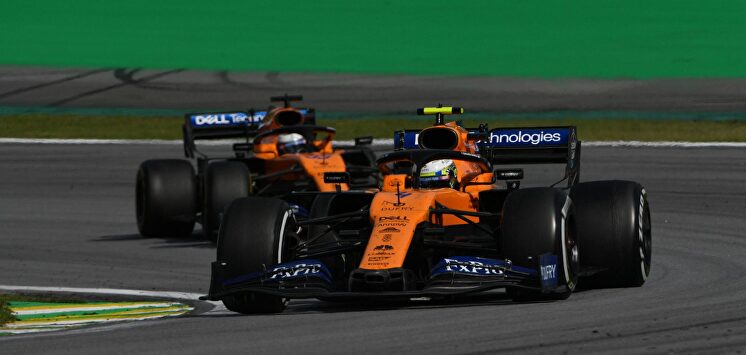 Carlos Sainz acabó tercero en Interlagos. |  Cordon Press