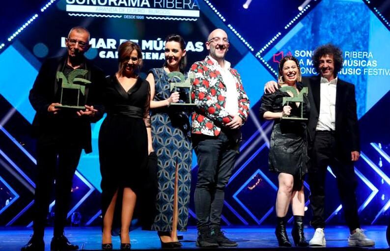 Los representantes del Concert Music Festival al recibir el Premio Ondas 2019 |  Archivo