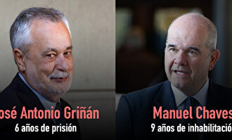 Gaspar Zarrías, Manuel Chaves y José Antonio Griñán |  EFE