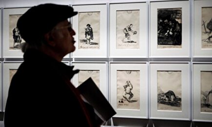 Exposición sobre los dibujos de Goya del Prado |  EFE