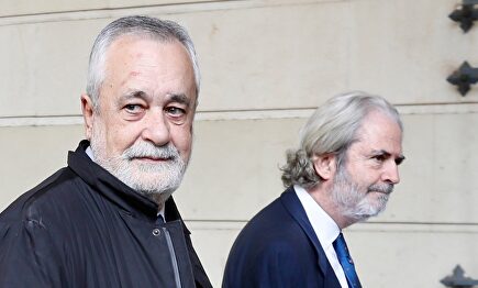 Griñán, este martes al acudir a la audiencia a conocer la sentencia. |  EFE