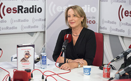 Lourdes Méndez Monasterio, de Vox Murcia, en esRadio. |  David Alonso Rincón