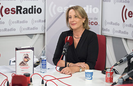 Lourdes Méndez Monasterio, de Vox Murcia, en esRadio. |  David Alonso Rincón