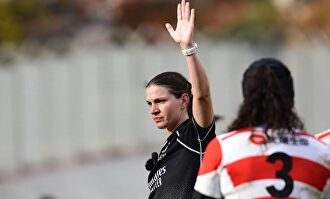 Imagen de archivo de una árbitra |  Cordon Press