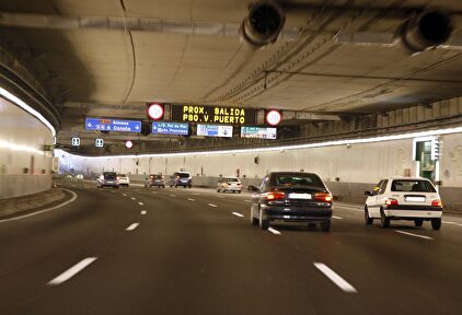 Uno de los túneles de Madrid. |  Wikipedia-FDV