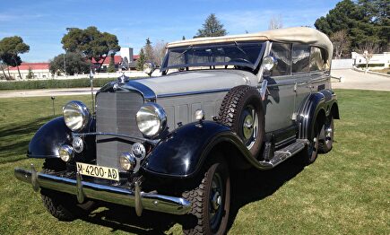El Mercedes-Benz G4 W31 regalado por Hitler a Franco. |  Archivo