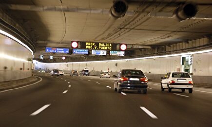 Uno de los túneles de Madrid. |  Wikipedia-FDV