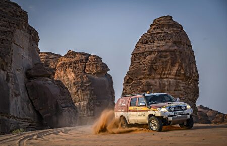 Reconocimiento del Rally Dakar en Arabia Saudí. |  Cordon Press
