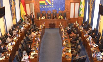 Senado de Bolivia. |  @SenadoBolivia