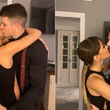 La pareja se comió a besos |  Instagram