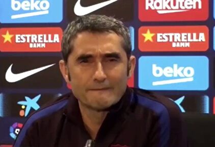La genialidad de Valverde en plena rueda de prensa