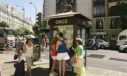 Quiosco de la ONCE. |  Europa Press