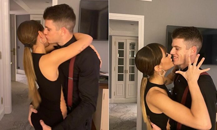 La pareja se comió a besos |  Instagram