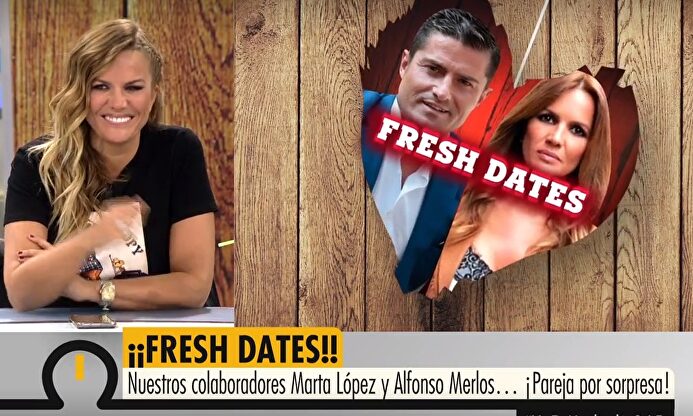 Marta López y Alfonso Merlos |  Telecinco.es