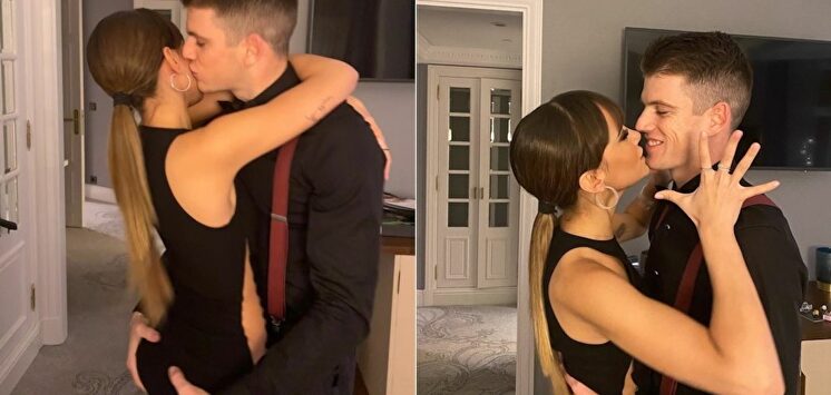 La pareja se comió a besos |  Instagram