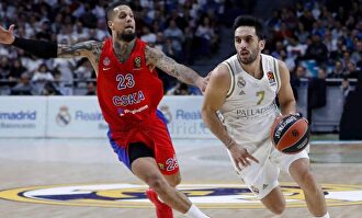 Facu Campazzo, en un partido ante el CSKA de Moscú. | EFE/Archivo
