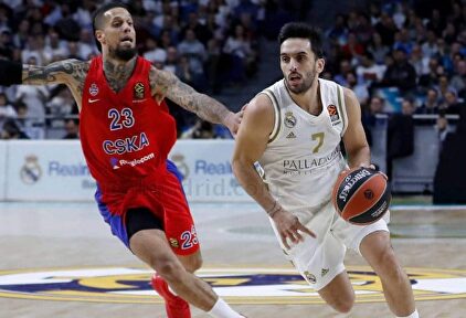 Facu Campazzo, en un partido ante el CSKA de Moscú. | EFE/Archivo